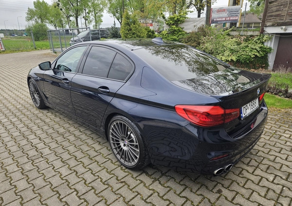 BMW Seria 5 cena 255000 przebieg: 164000, rok produkcji 2018 z Reszel małe 529